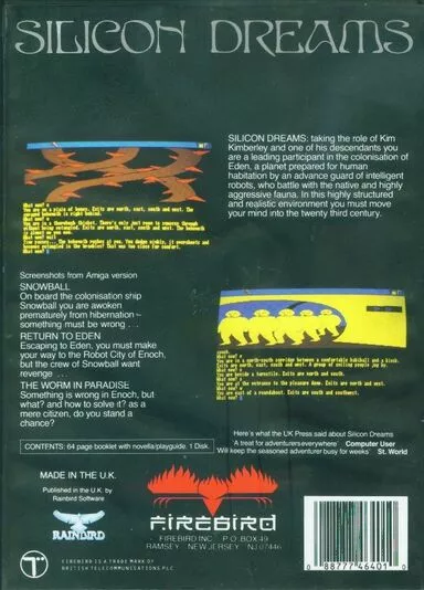 Image n° 2 - screenshots  : Silicon Dreams
